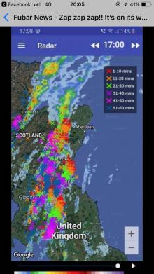 Onweer dat overtrok, Uisge Beatha, Zeilen, Watersport Onweer dat overtrok, Uisge Beatha, Zeilen, Watersport
