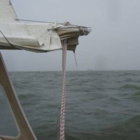 Naar de Roompot met een windwaarschuwing