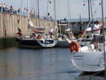 Net los van de sluiswand, Uisge Beatha, Zeilen, Watersport