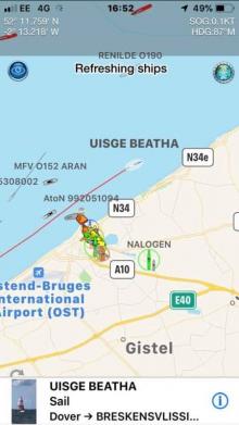 Volgen op de AIS, Uisge Beatha, Zeilen, Watersport Volgen op de AIS, Uisge Beatha, Zeilen, Watersport