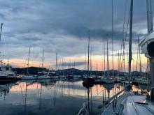 Baai Dunstaffnage, Uisge Beatha, Zeilen, Watersport Baai Dunstaffnage, Uisge Beatha, Zeilen, Watersport