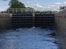 Clachnaharry Works lock, Uisge Beatha, Zeilen, Watersport Clachnaharry Works lock, Uisge Beatha, Zeilen, Watersport