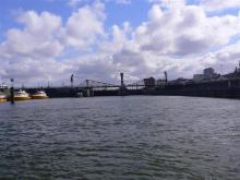 Sluis van IJmuiden vanaf zee gezien, Uisge Beatha, Zeilen, Watersport Sluis van IJmuiden vanaf zee gezien, Uisge Beatha, Zeilen, Watersport