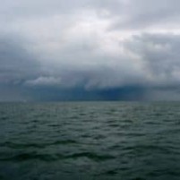 Zonnig vertrek en regenachtige aankomst