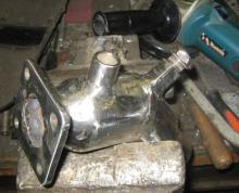 RVS uitlaat elleboog, Uisge Beatha, Zeilen, Watersport RVS uitlaat elleboog, Uisge Beatha, Zeilen, Watersport