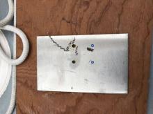 RVS plaatje, Uisge Beatha, Zeilen, Watersport RVS plaatje, Uisge Beatha, Zeilen, Watersport