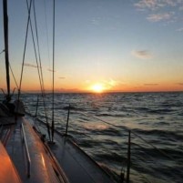 Eindelijk verlaten we Dover richting de Nederlandse kust