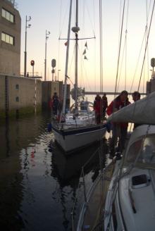 Met de Take 5 in de Roompotsluis, Uisge Beatha, Zeilen, Watersport Met de Take 5 in de Roompotsluis, Uisge Beatha, Zeilen, Watersport