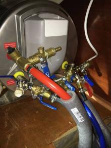 Kranen op boiler, Uisge Beatha, Zeilen, Watersport Kranen op boiler, Uisge Beatha, Zeilen, Watersport