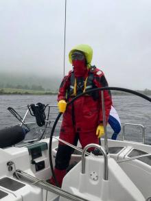 Zelf nog droog, Uisge Beatha, Zeilen, Watersport Zelf nog droog, Uisge Beatha, Zeilen, Watersport