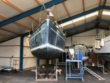 Geschuurde romp, Uisge Beatha, Zeilen, Watersport Geschuurde romp, Uisge Beatha, Zeilen, Watersport