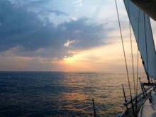 Vallende avond, Uisge Beatha, Zeilen, Watersport Vallende avond, Uisge Beatha, Zeilen, Watersport