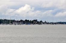 Drukte op Itchenor Reach, Uisge Beatha, Zeilen, Watersport