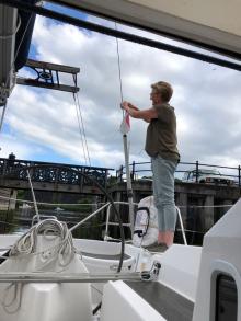 Solovlag eruit, Uisge Beatha, Zeilen, Watersport