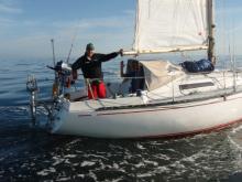 Ontmoeting op zee met BJ, Uisge Beatha, Zeilen, Watersport