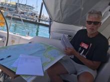 Route plannen in de schaduw, Uisge Beatha, Zeilen, Watersport