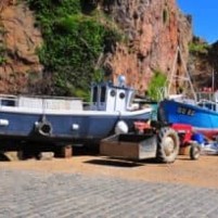 Rit over fraai Guernsey