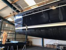 Schoonmaken romp, Uisge Beatha, Zeilen, Watersport Schoonmaken romp, Uisge Beatha, Zeilen, Watersport