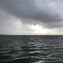 Gehaast vertrek uit Cadzand richting St. Annaland