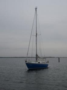 Vast in de geul, Uisge Beatha, Zeilen, Watersport Vast in de geul, Uisge Beatha, Zeilen, Watersport