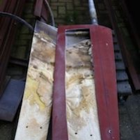 Ongewenst gevuld roerblad