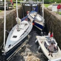Doorvaart door Crinan Canal