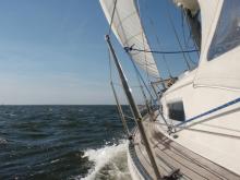 Woelig water, Uisge Beatha, Zeilen, Watersport