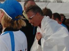 Over de finish en ..., Uisge Beatha, Zeilen, Watersport Over de finish en ..., Uisge Beatha, Zeilen, Watersport