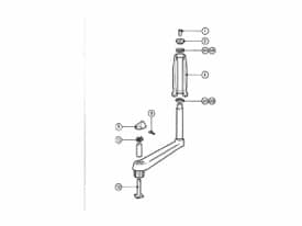 Reparatie Lewmar lierhendel | Lewmar, Lierhendel, Lierhandel, 