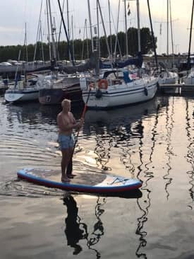 Eerste sup-ervaring | Zomer 2018, Rondje kanaal, Betonhaven, St. annaland, Sub, Peddelsurfen,