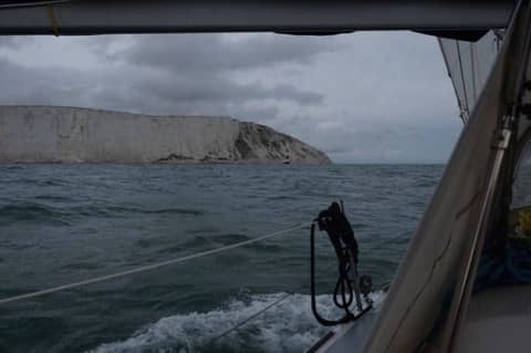 Tussen de buien door van Cowes naar Eastbourne | Rondje Engeland, The Solent, Cowes, Dover, Ramsgate, Selsy Bill, Beachy Head,